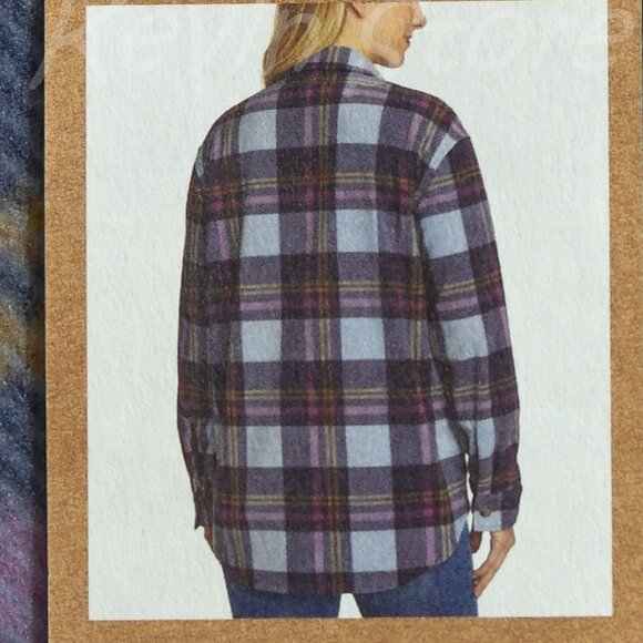 Eddie Bauer Ladies'‎ Microfleece Button-Up Shirt - Picture 7 of 7